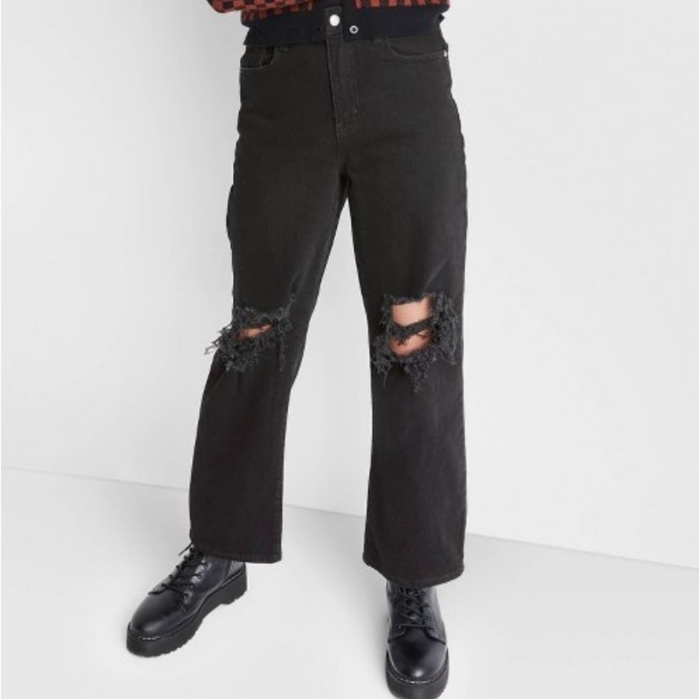 Wild Fable High Rise Baggy Mom Jean